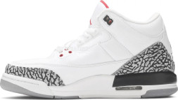 Женские кроссовки Nike Air Jordan 3 Retro GS 'White Cement' 2011