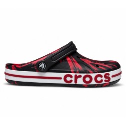 Crocs Bayaband Clogs Red Camo