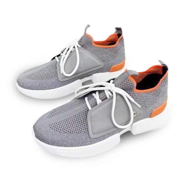 Мужские кроссовки Hermes Casual Shoes For Men Grey