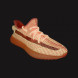 Женские кроссовки Adidas Yeezy Boost 350 V2 Neon Peach