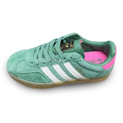 Adidas Gazelle Suede Green/Pink