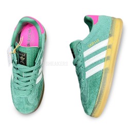Adidas Gazelle Suede Green/Pink