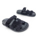 Унисекс сандалии Hermes Flip-flops Suede Black