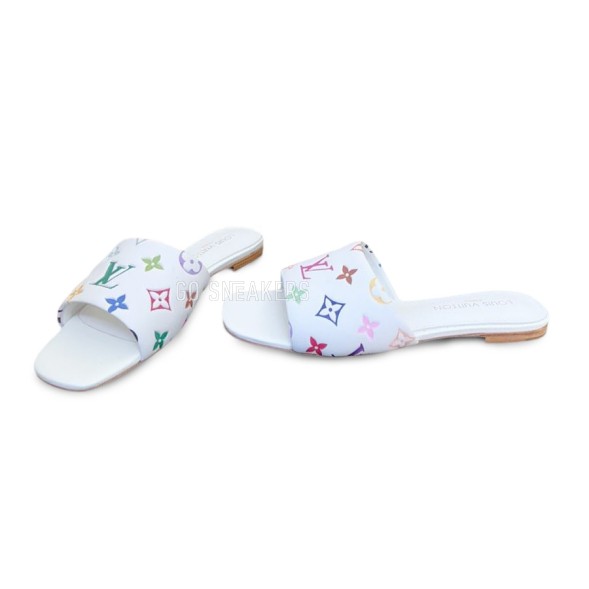 Женские шлепанцы Louis Vuitton Flip-flop White