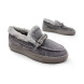 Унисекс зимние мокасины Brunello Cucinelli Winter Sneaker Suede Grey