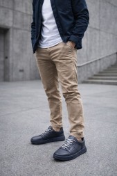 Premiata Low Leather Full Grey