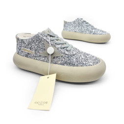 Golden Goose Superstar Winter Silver Glitter