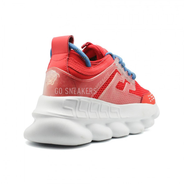 Женские кроссовки Versace Chain Reaction Red