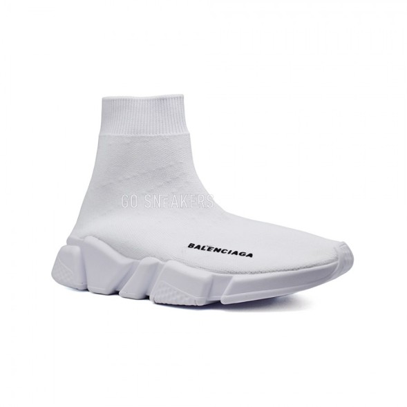 Женские кроссовки Balensiaga Supreme Speed Trainer Total White