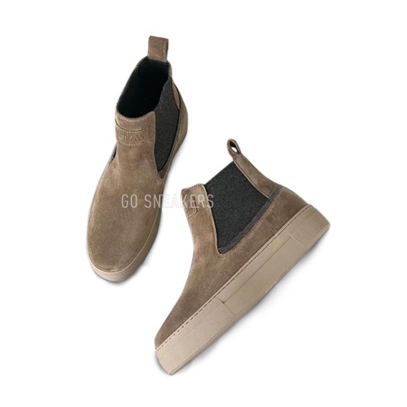 Унисекс ботинки Brunello Cucinelli Brown