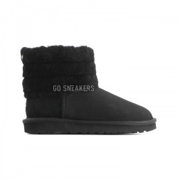 Fluff Mini Quilted Logo Boot Black