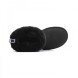Женские мини угги Fluff Mini Quilted Logo Boot Black