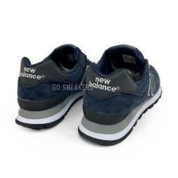 New Balance 574 Man Suede Dark Navy