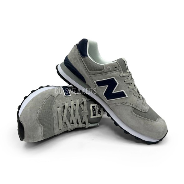 Мужские кроссовки New Balance 574 Man Suede Grey