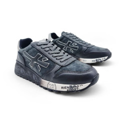 Premiata 483 Leather/Suede Grey Dark