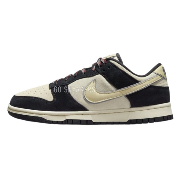 Унисекс кроссовки Nike Dunk Low Black Suede
