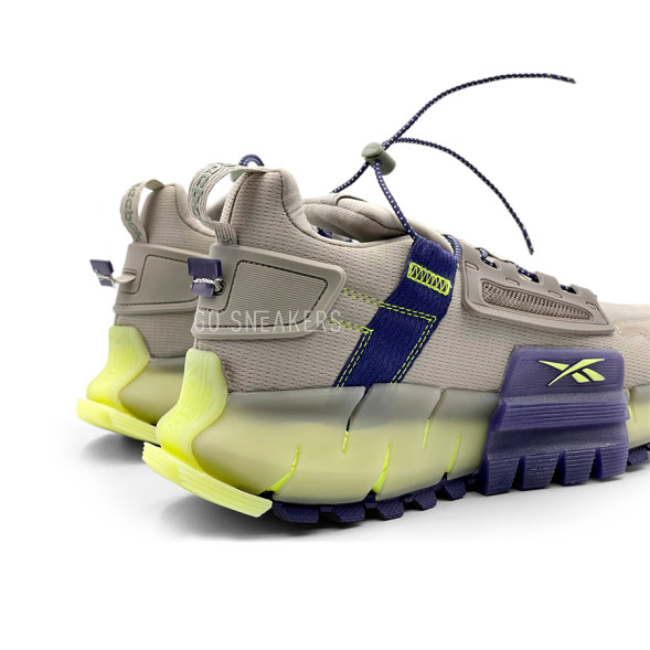 Унисекс кроссовки Reebok Zig Kinetica Edge Beigh/Yellow