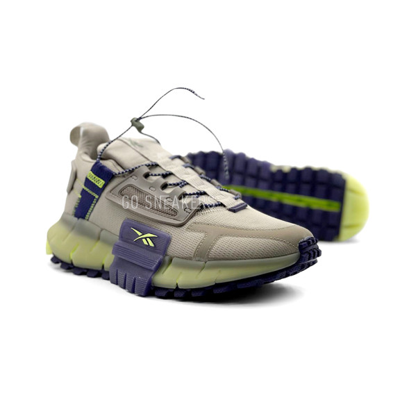 Унисекс кроссовки Reebok Zig Kinetica Edge Beigh/Yellow