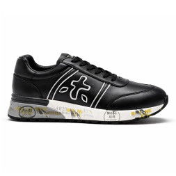 Premiata 483 Black Leather
