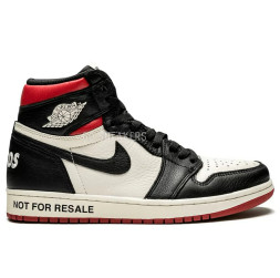 Nike Jordan 1 Retro High "Not for Resale" Varsity Red