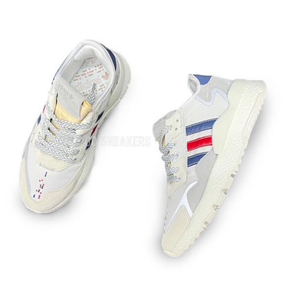 Женские кроссовки Adidas Nite Jogger White Multicolor