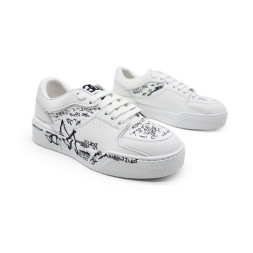Dolce &amp;amp; Gabbana White Graphiti