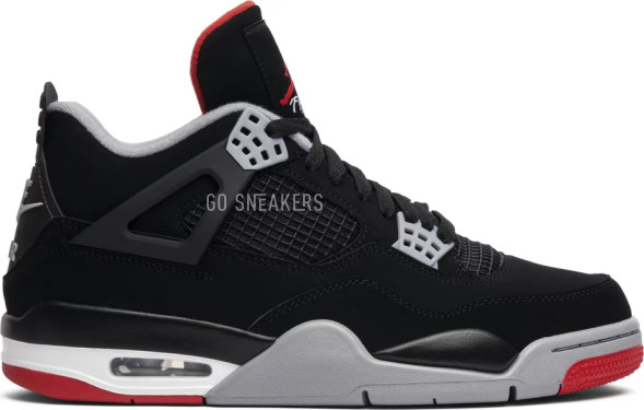 Унисекс кроссовки Nike Air Jordan 4 Retro OG &amp;#039;Bred&amp;#039; 2019