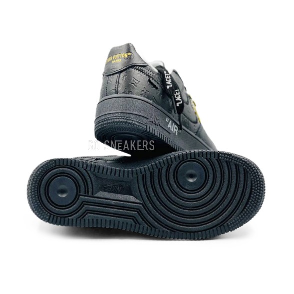 Унисекс кроссовки Nike Air Force 1 Sotheby’s Auction Results x Louis Vuitton Black