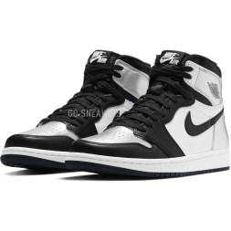 Nike Air Jordan 1 Retro High Silver Toe