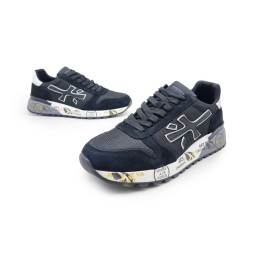 Premiata 483 Textile/Suede Air Black