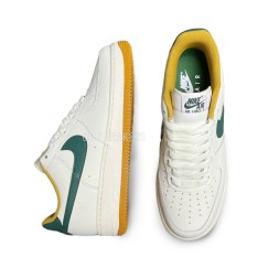 Nike Air Force 1 White/Green Swoosh