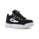 Женские кроссовки FILA Disruptor 2 Black-White 2.0 