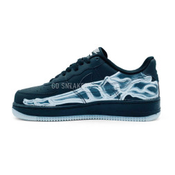 Nike Air Force Skeleton Black