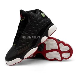 Nike Air Jordan 13 Retro TD Playoff Leather Black/White