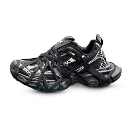 Balenciaga 3XL Extreme Lace Sneaker Black/White