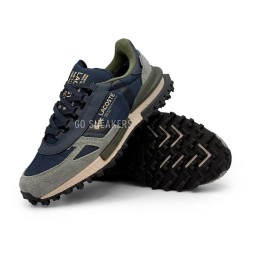 Lacoste Anti Slip Wear Resistant Low Top Casual Shoes Men&#039;s Blue