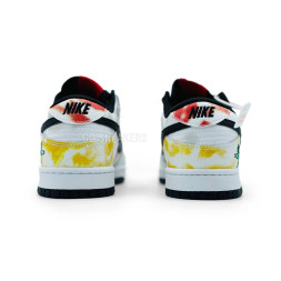 Nike Sb Dunk Low White Red Yellow