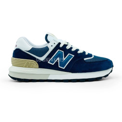 New Balance 574 Suede Navy