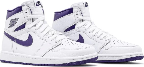 Женские кроссовки Nike Wmns Air Jordan 1 High OG &amp;#039;Court Purple&amp;#039;