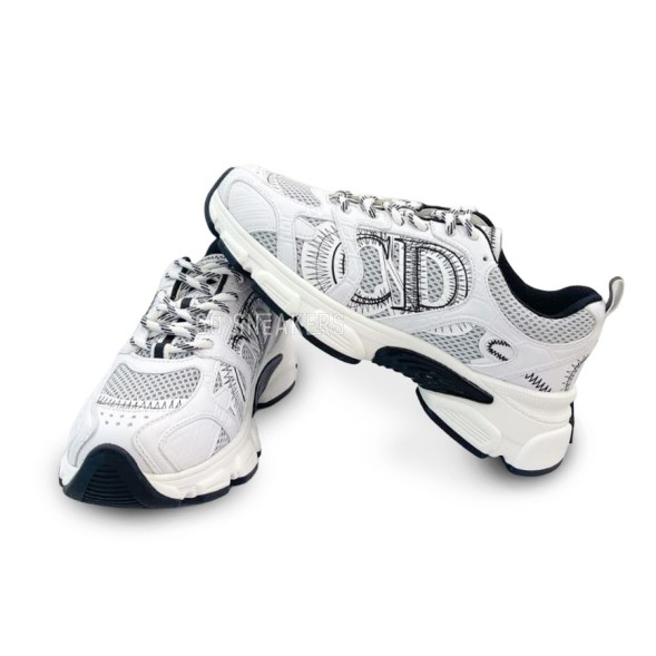 Женские кроссовки Dior Chrono White