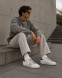 Мужские кеды Golden Goose Super-Star Men's White Black
