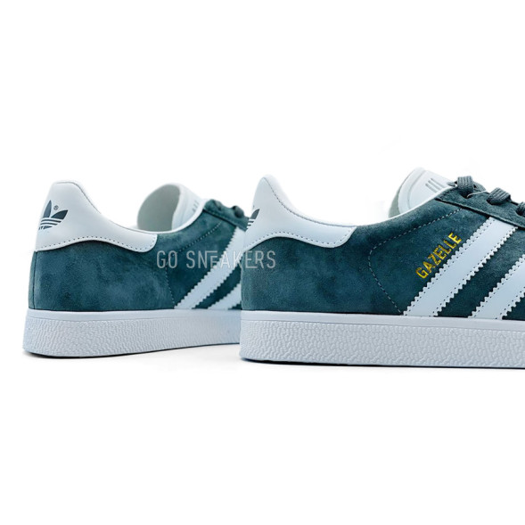 Унисекс кроссовки Adidas Gazelle Suede Dark Green
