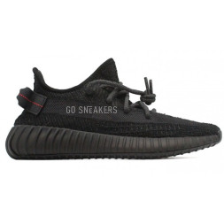 Детские кроссовки Adidas Yeezy Boost 350 v2 Reflective - Black