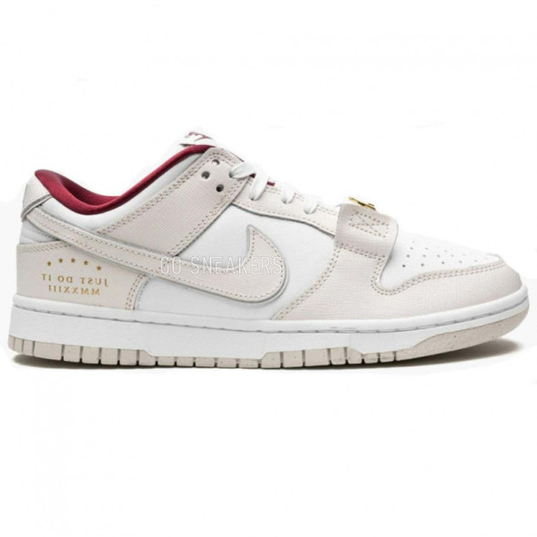 Унисекс кроссовки Nike Dunk Low SE Just Do It White Phantom