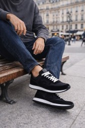 Dolce&amp;Gabbana Suede Sneakers Black 